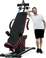 Electric Inversion Table for Back Pain Relief lumbar Investment Table with 90° Full Inversion Handstand Fitness Machine