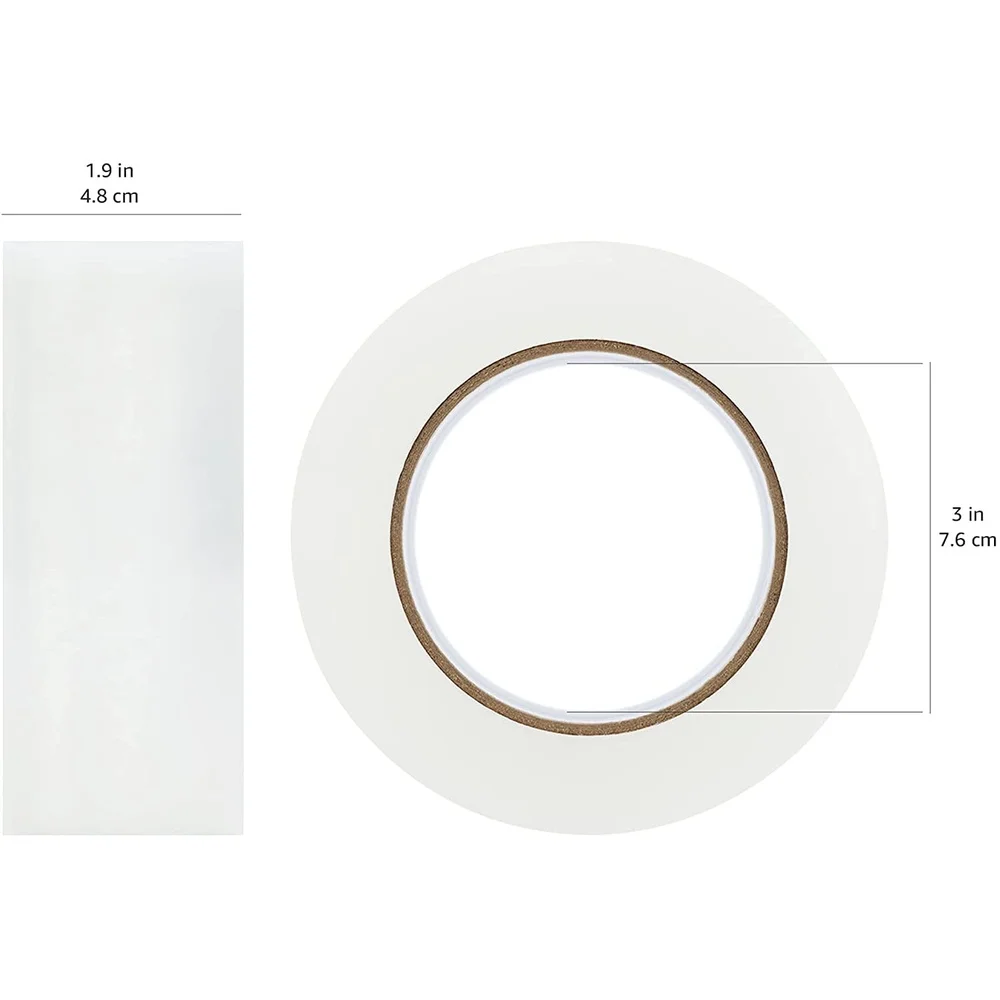 BOPP梱包テープ 1.88インチ x 109ヤード クリア 6個パック 強力粘着 引っ越し 配送 収納 重量物ボックス 環境に優しい 簡単剥がし