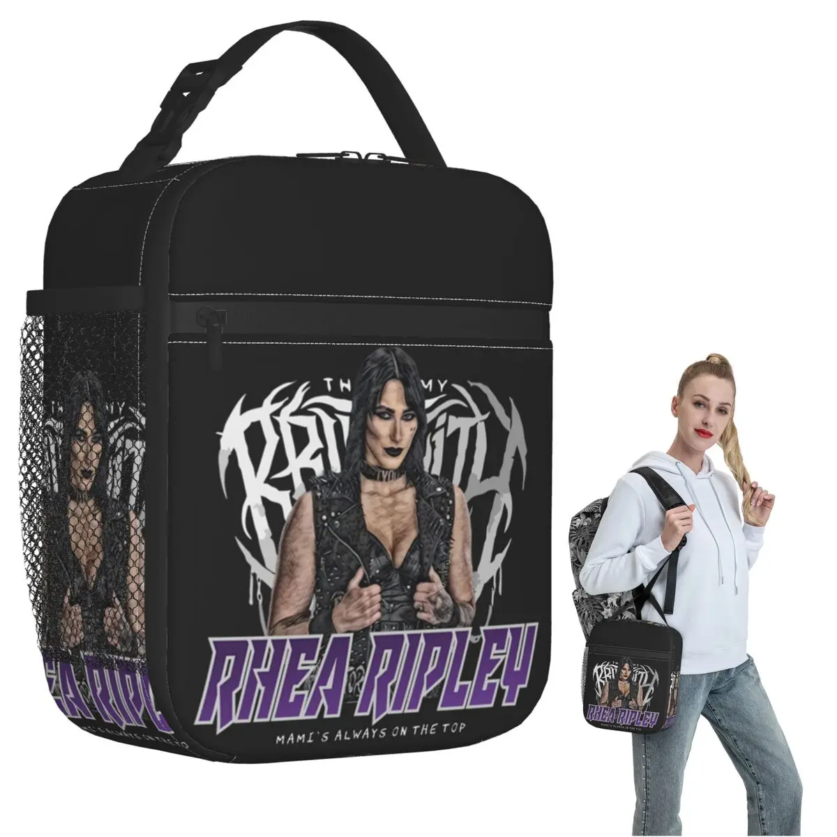 

Термосумка для обедов Rhea Ripley Mami's On Top для женщин и детей, портативная термосумка для еды, термосумка-тоут