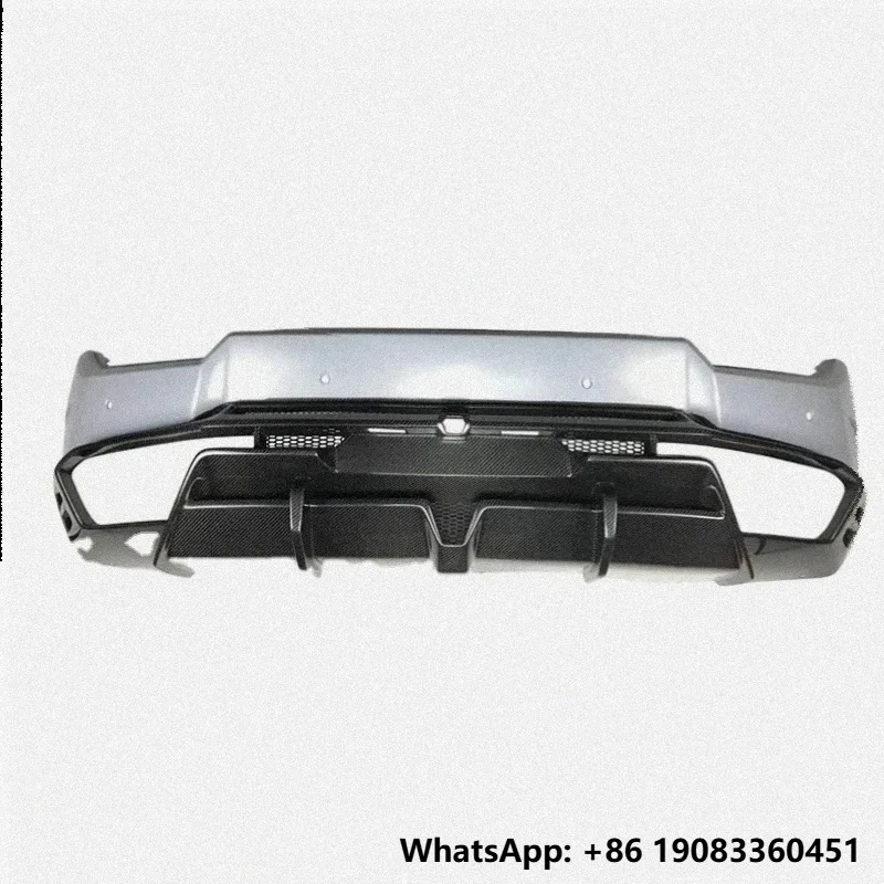 Dry Prepreg Half Carbon Fiber Car Rear Bumper for Lambo Huracan LP610 LP580 2014-2018