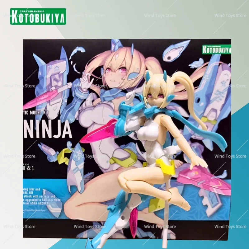 

In Stock Kotobukiya Megami Device Asra Ninja Aoi Action Plastic Model Kit Collectible Model Figure Assembling Model Toys