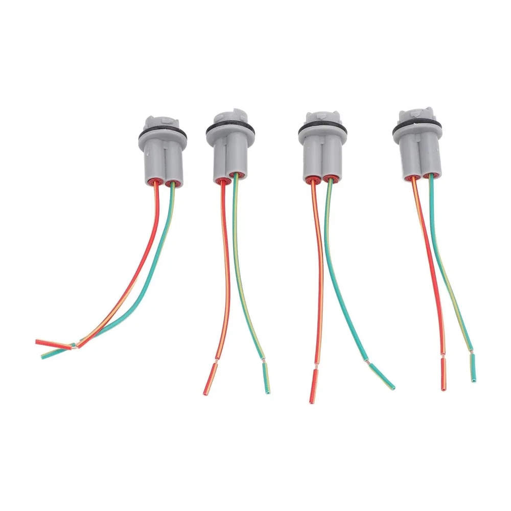 Picture 4: 2Pcs Bulb Socket Wiring Harness Socket Connector 501 W5w T10 Bulb Holder Socket Pre Wired Led Halogen Lamp Rubber Seal