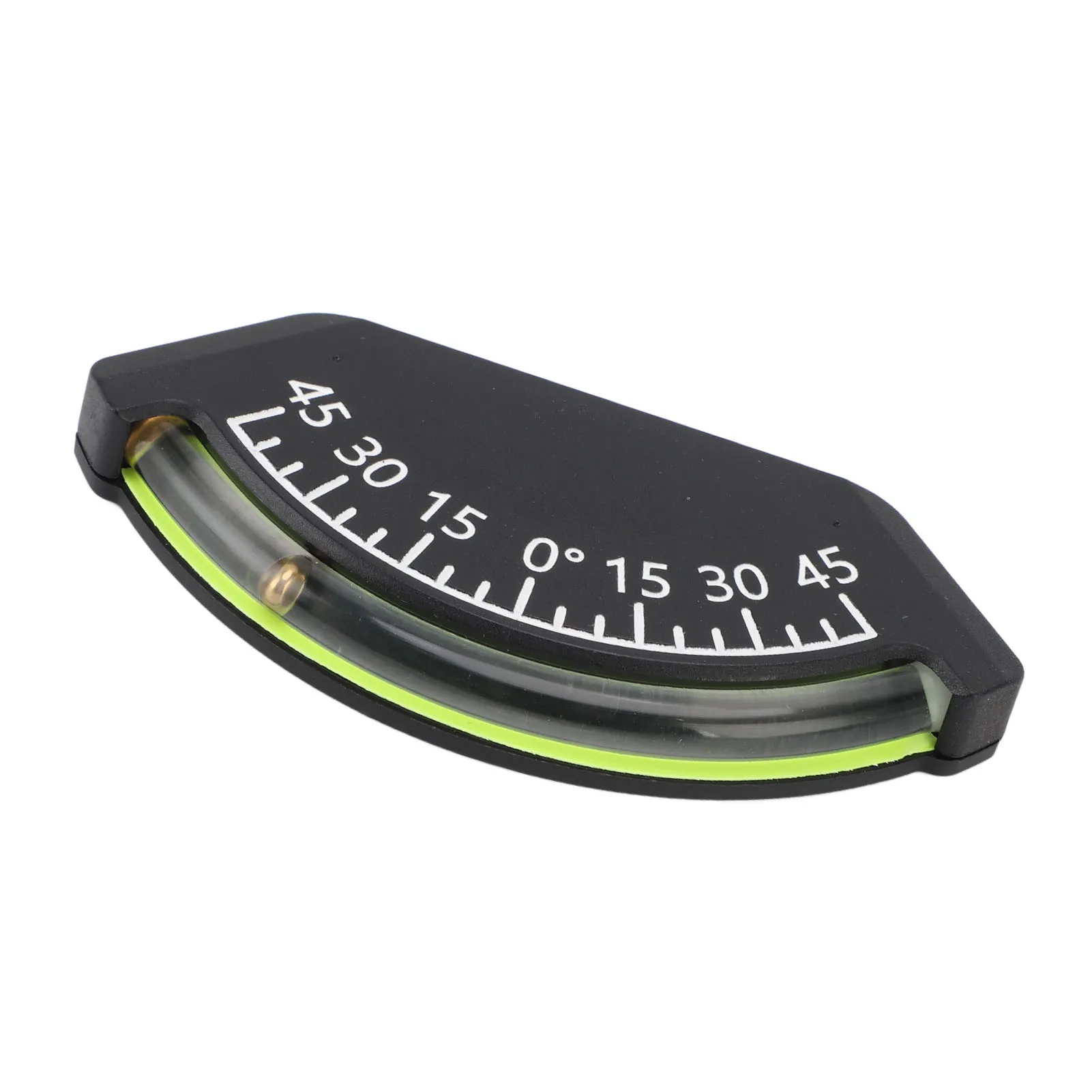 45-Degree Inclinometer High- High-Visibility Easy-to-Install  Gauge Suitable for Use in Cars or Boats