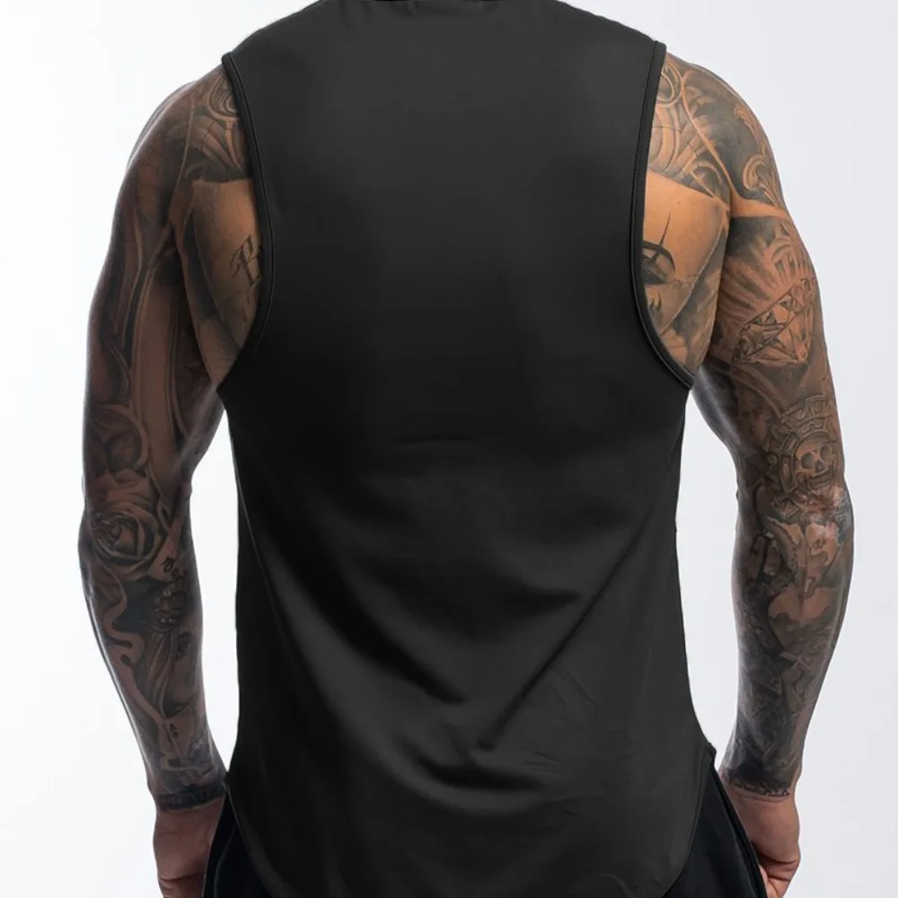 Muscle Brother Men's Quick Dry Workout Vest Summer Bodybuilding Tank Top