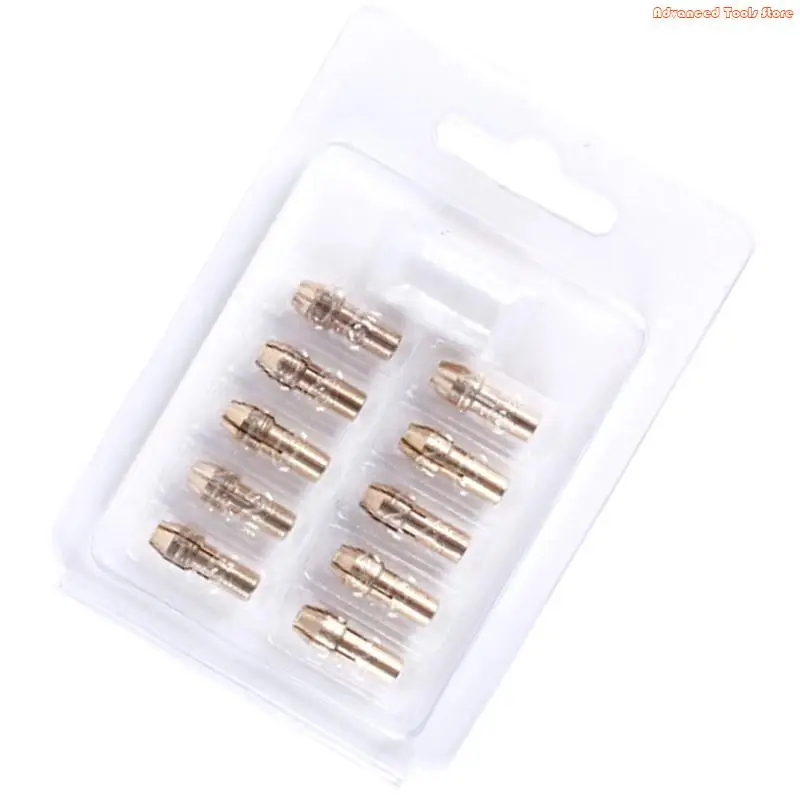 Long Service Brass Collets Accessory for Power Tool Hoses Grinding Attachments W91B