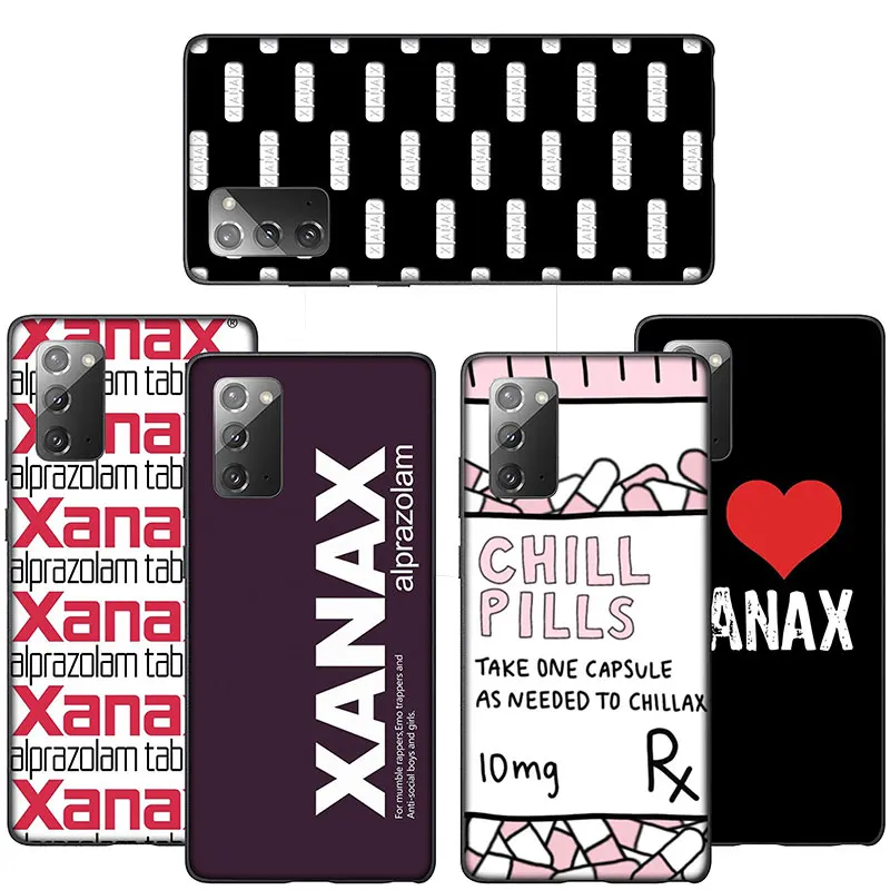 FL177 XANAX Chill Pill Case for Samsung Galaxy A41 A42 A71 A72 A73 J2 J4 J5 J6 J7 J8 A6 A7 A8 A9