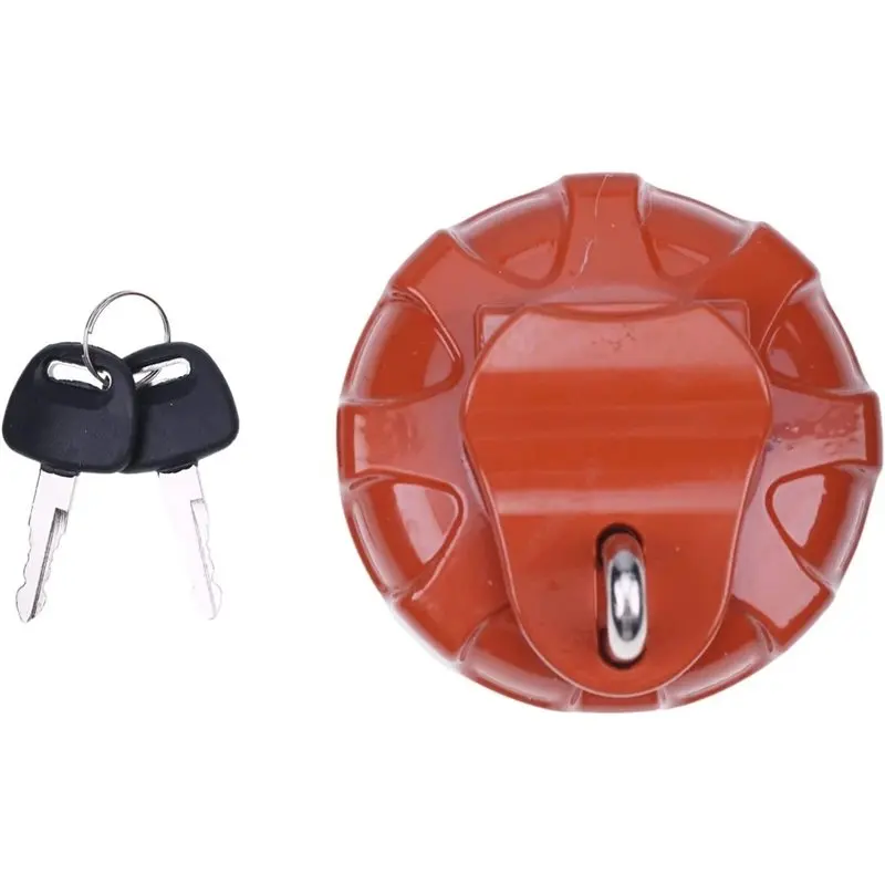 Excavator Fuel Tank Cap Assembly With 2 Keys For Daewoo Doosan DH300 DH150-7- K1004166 Replacement Part