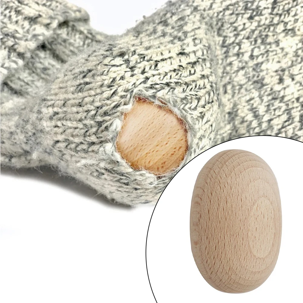 Wooden Darning Eggs For Socks Clothes Darner Crochet Knitting Wood Darning Supplies DIY Handicraft Sewing Accessories