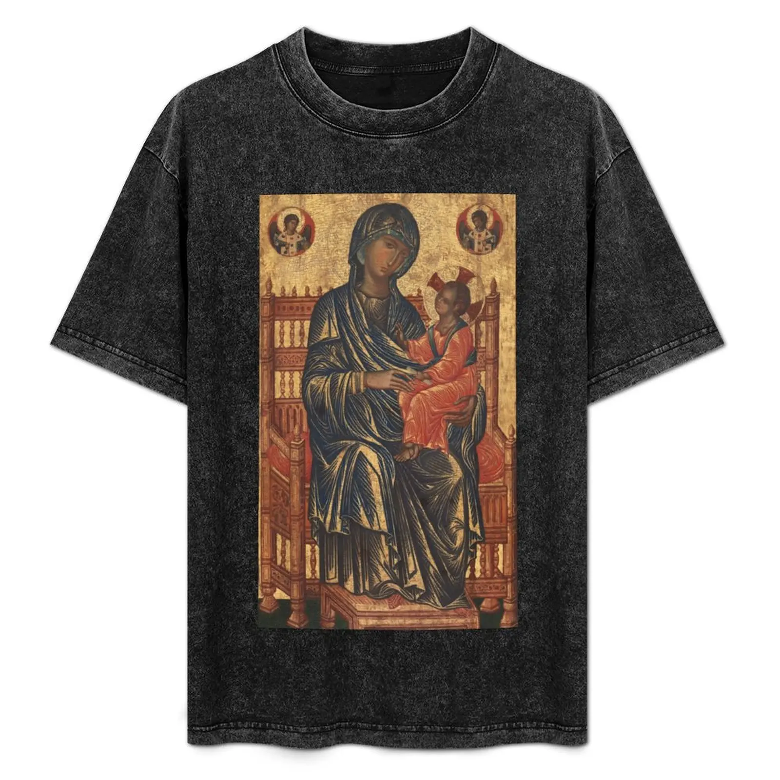 

Madonna and Child T-Shirt Simple Print Design T-Shirt