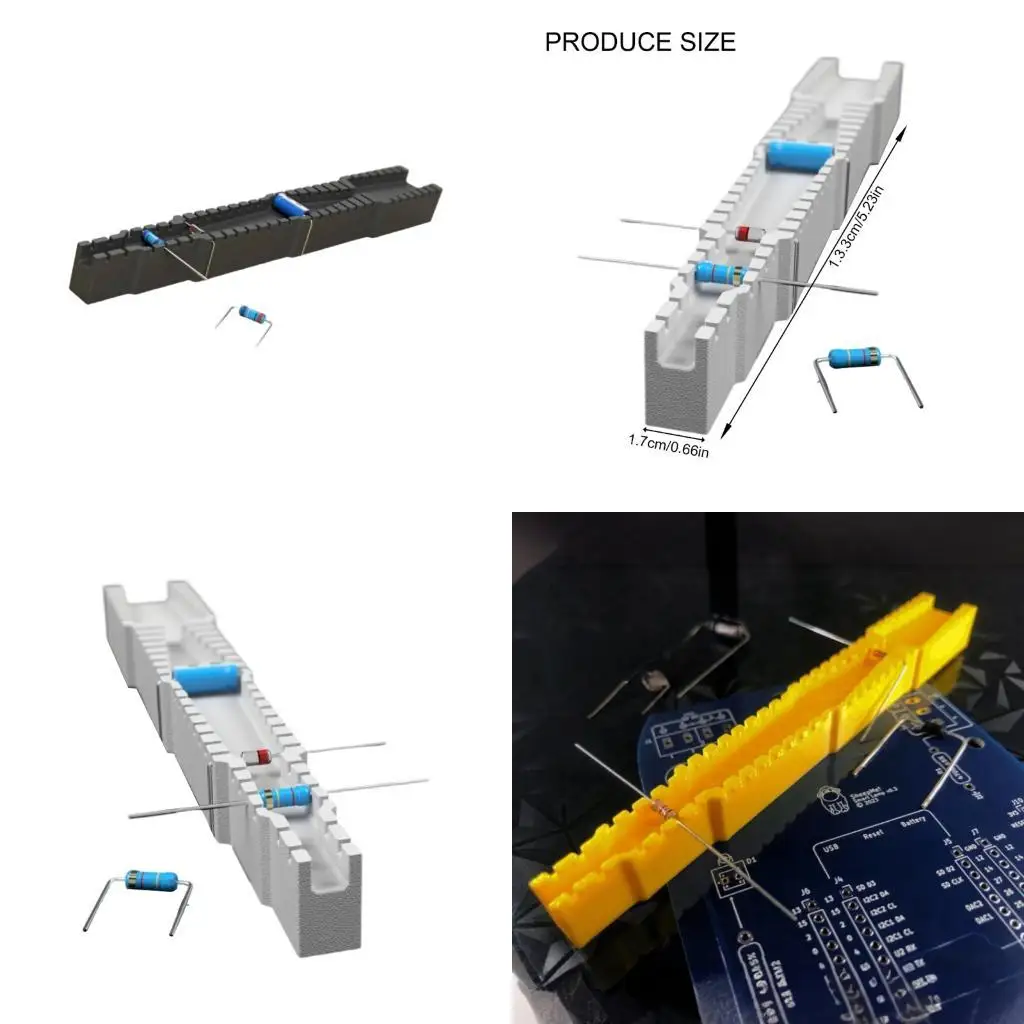 

G6KF Bending Preforming Tool Leads Bender Leads Forming Tool for Diode Capacitor Diode Resistor Bending Fixture Leads Bender