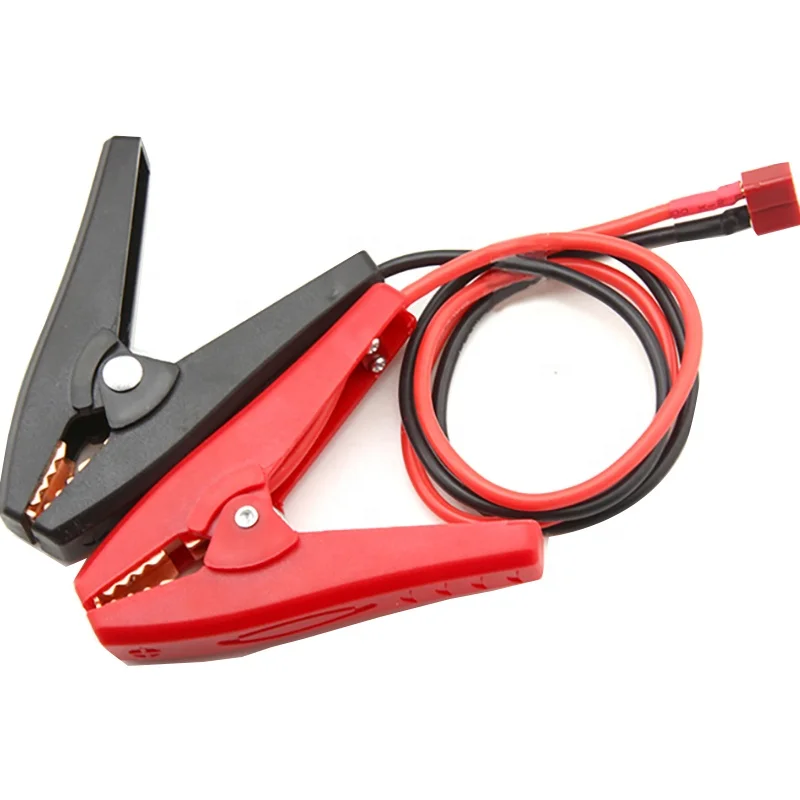 คลิปหนีบแบตเตอรี่ RC 5 ชิ้น สายคลิปจระเข้ 100 ซม. พร้อมหัวต่อ XT90 EC5 Deans T แบบตัวเมีย ทำจากพลาสติก สำหรับเครื่องชาร์จ ISDT Q6