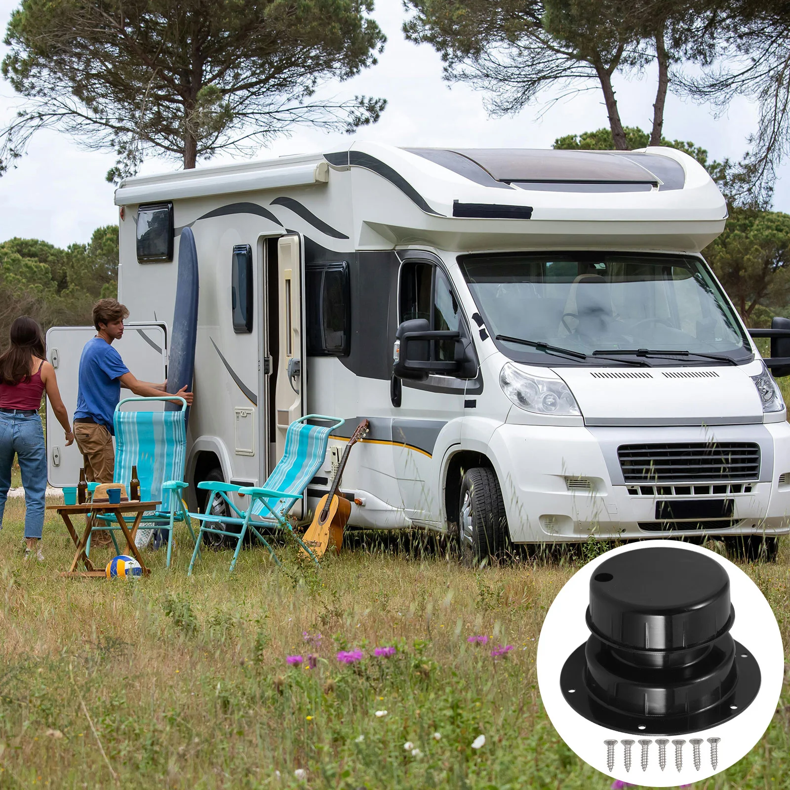 

Вентиляционная крышка для крыши автодома, пластиковая, для трейлера, яхты, кемпера, прочная, сменная деталь, вентиляционный отверстие для слива сточных вод, крышка для вентиляции крыши автодома