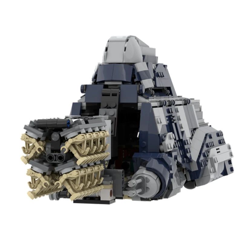 

1002PCS MOC-230201 NEW MTT 75435 SpaceShip Fighter Space Wars Model Building Blocks Bricks Assembly Toy Kids Adult Birthday Gift