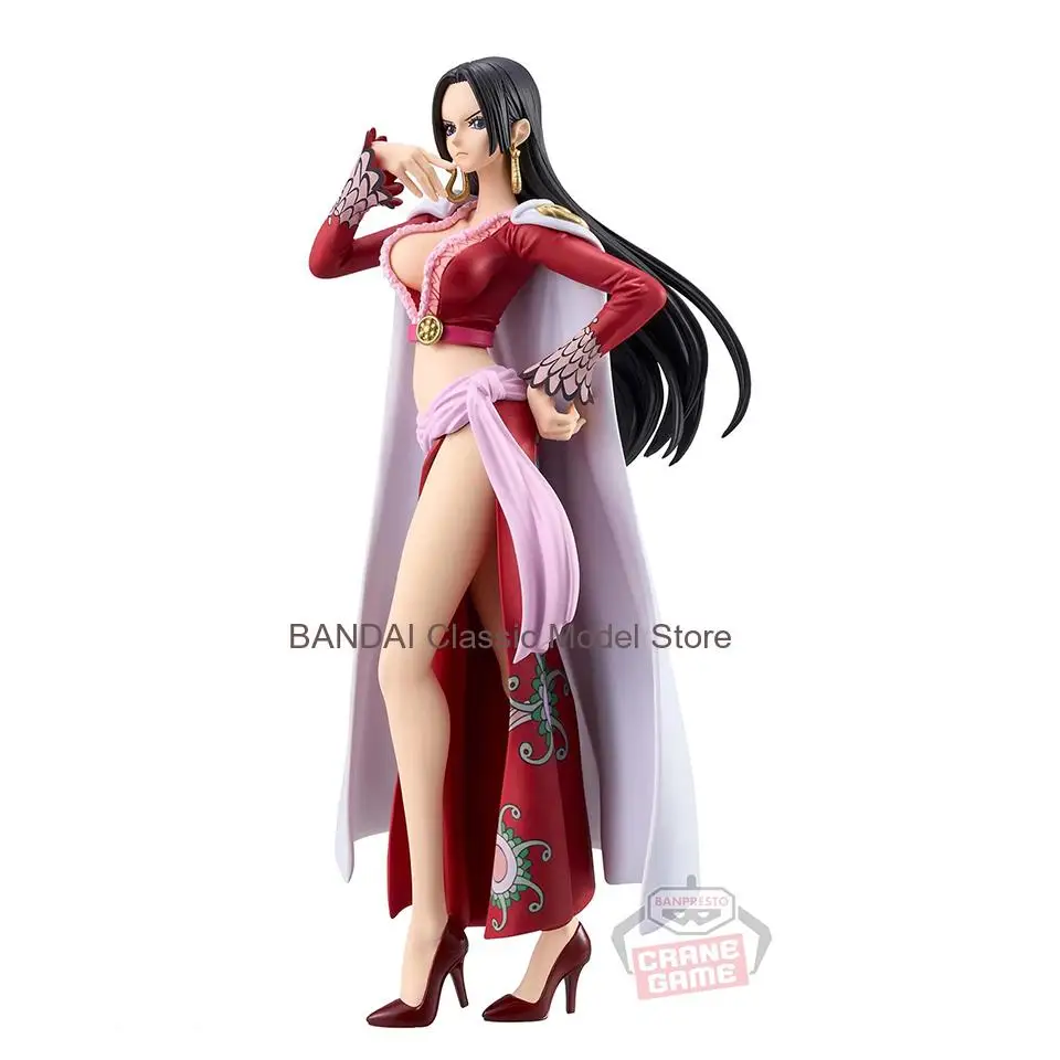 

Оригинальная коллекционная фигурка Banpresto One Piece Great Line DXF EXTRA 17 см: Боа Хэнкок, аниме-фигурка из ПВХ, модель, игрушка, кукла