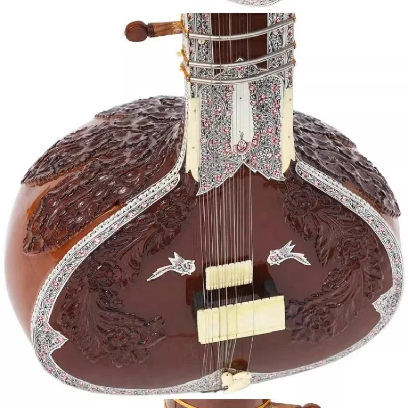 Sitar, Ravishanka style, professional performance model with hard case
