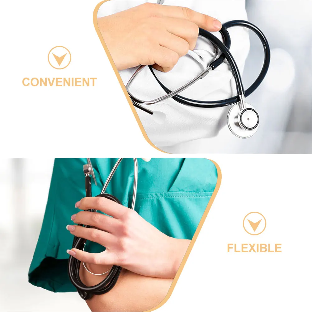 

3Pcs Stethoscope Replacement Tube Versatile Design Comfortable Use Clear Accurate Sound Stethoscope Extension Tube