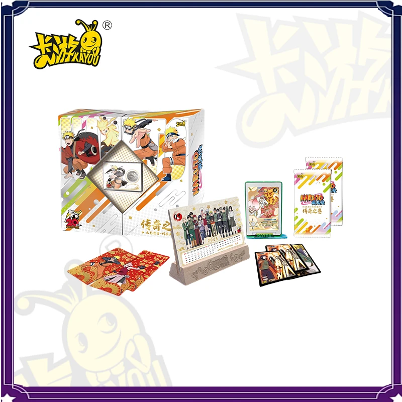 Kayou Genuine Naruto Legacy Collection Card Array Chapter Card Периферийные коллекционные карты