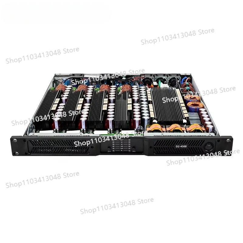 

D2-4500 High Quality 2-Channel 2-Ohm Class D Power Amplifier 4500 Watts