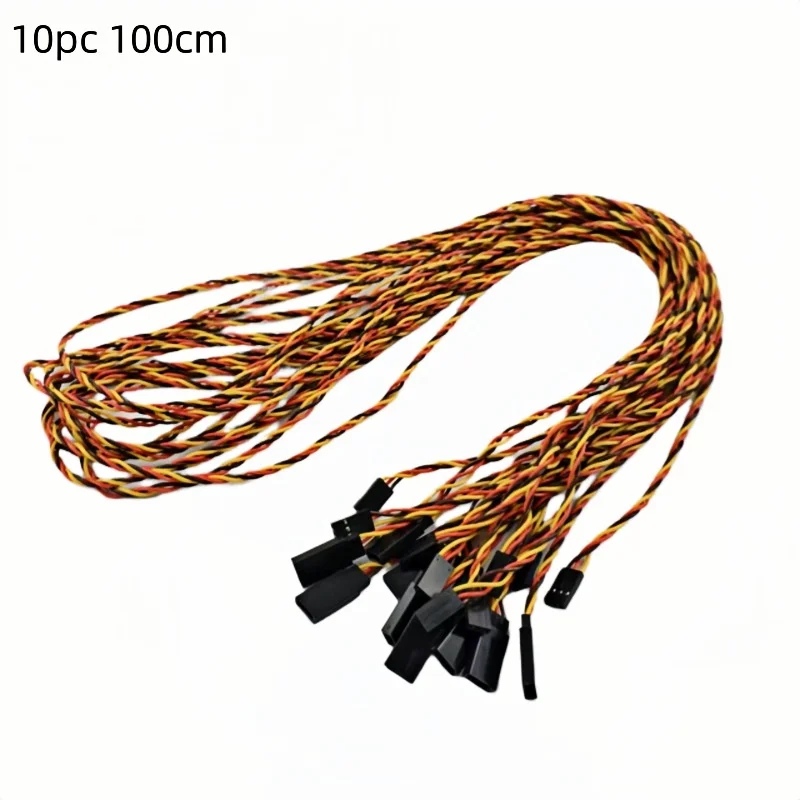 22WAG servo extension line anti-interference JR model fixed wing Futaba ESC signal line 30 core twisted wire anti reverse