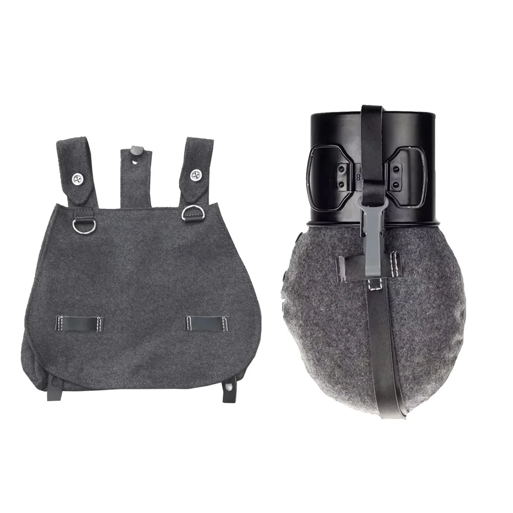 WW2 Belt Soldier Equipment Tactical Bread Gas Mask MP44 Combined Equipment Package WW2 Row Bag