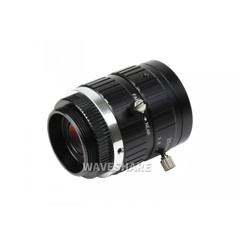 Quality Industrial Telephoto Lens, 25mm Focal Length, Multi Field Angle, C-Mount, Compatible With Raspberry Pi High Quality Came