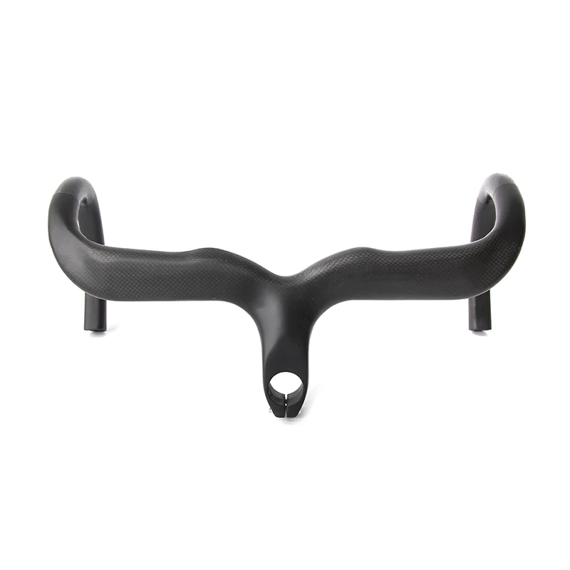 

3K Matt Black Road Carbon Handlebar 28.6mm Bicycle Handlebar With Stem 400/420/440mm