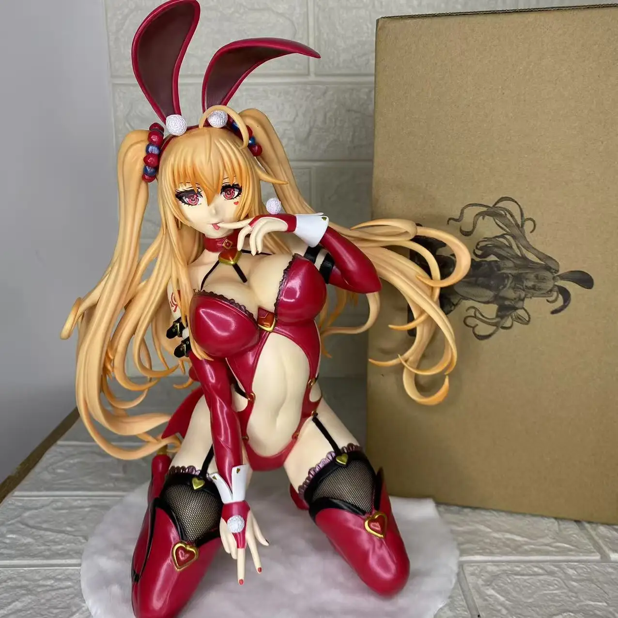 30 cm Caroline Yurie reliure native Sakiyamama 1/4 lapin filles japonais Anime PVC figurine jouet jeu à collectionner modèle poupée