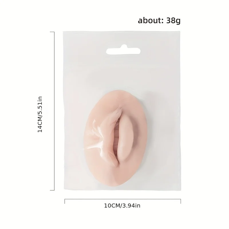 5D Silicone Tattoo Training Lip Reusable Facial Practice For PMU Beginner Tattoo Permanent Makeup Doll Face Lip Accessories