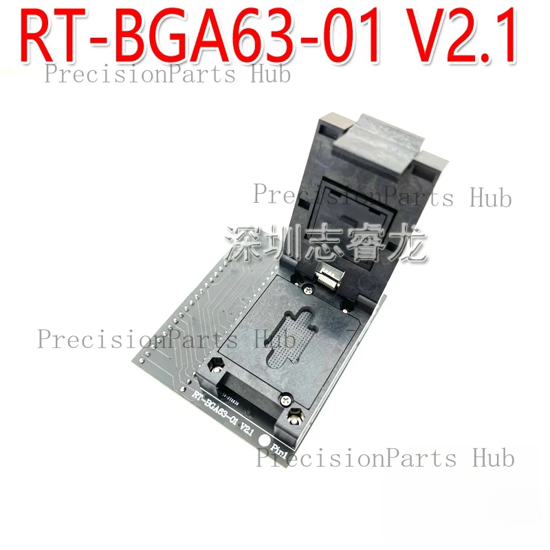 BGA63 Burning Seat RT809H Dedicated RT-BGA63-01_V2.1 Read-write Adapter Flip Seat NANDb