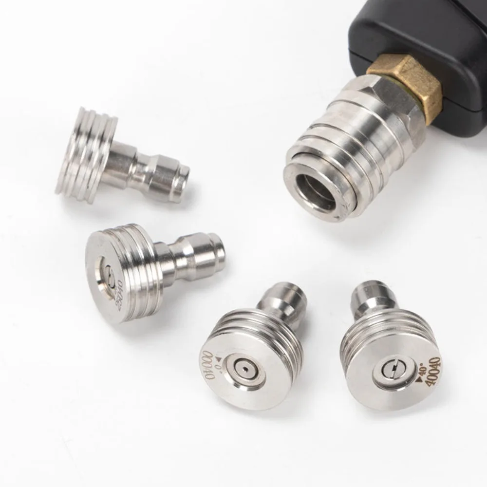 Integrated Guide Ring Type Car Wash Machine Accessories Commercial High Pressure Washer Booster Nozzle