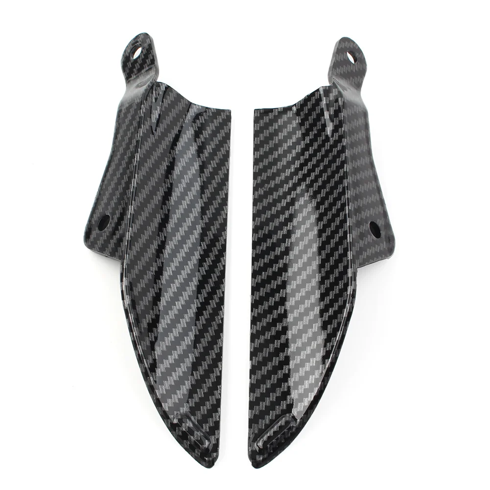 1Pair Motorcycle Front Headlight Side Fairing Carbon Fiber For Daytona 675 2006 2007 2008 2009 2010 2011 2012