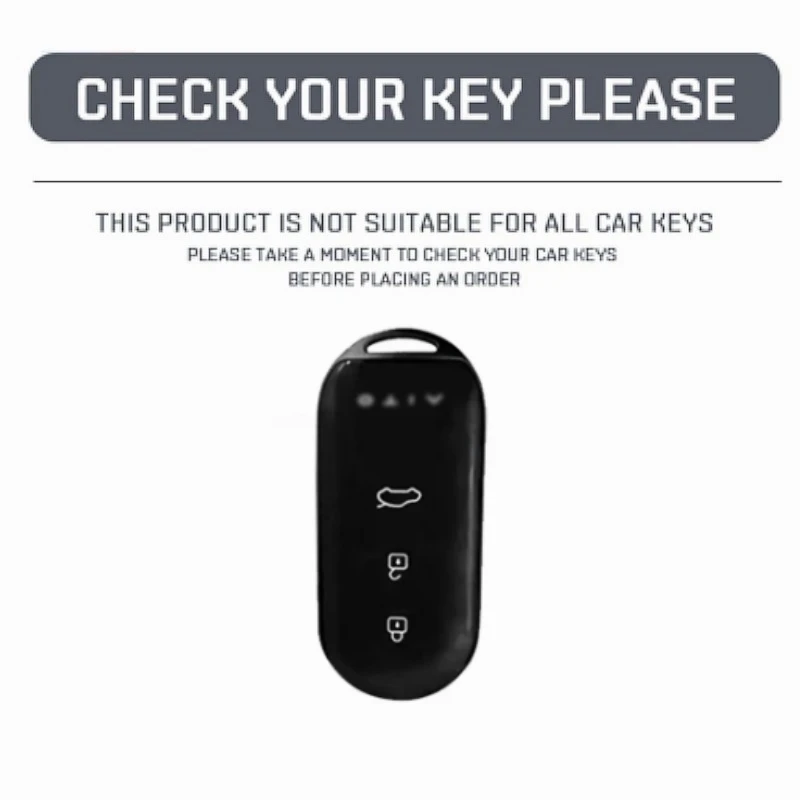 

For AITO M5 M7 2022 M9 2024 3 Buttons Car Leather Remote Key Cover Fob Shell Keychain