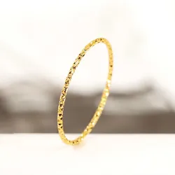 1mm Thin Stackable Faceted Ring Stainless Steel Wedding Band for Women Girl Size 4-10