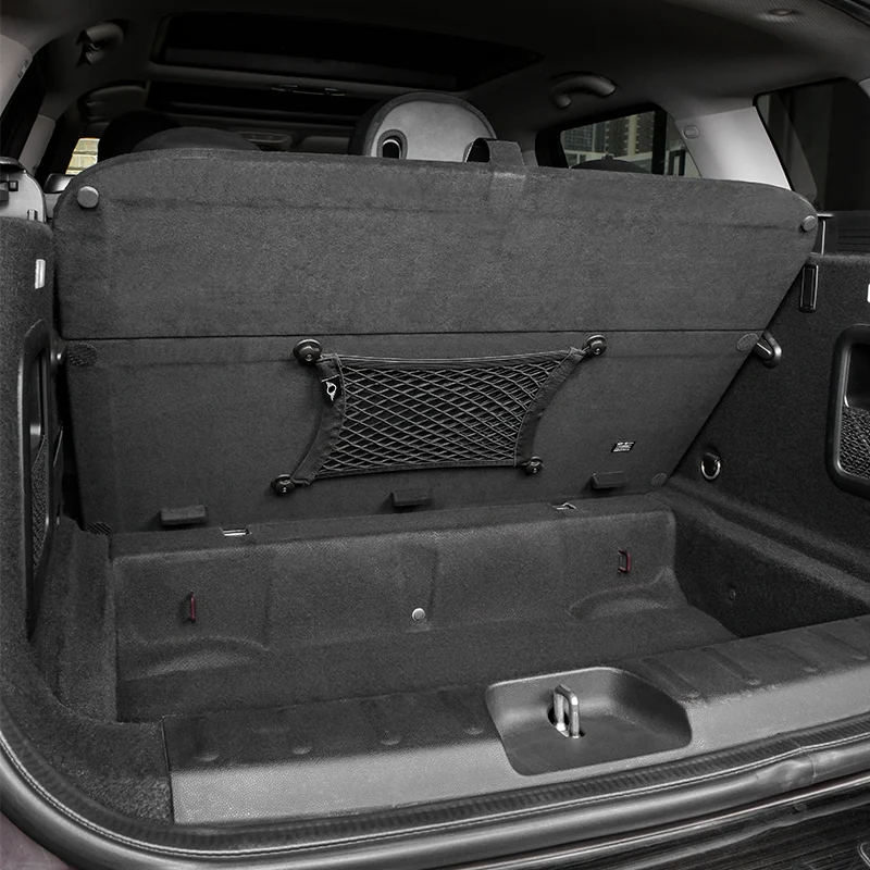 Car Trunk Partition Storage Organizer Board Trunk Storage Plate Plank Mesh Holder Accessories For Mini Cooper F54 F55 F56 F60