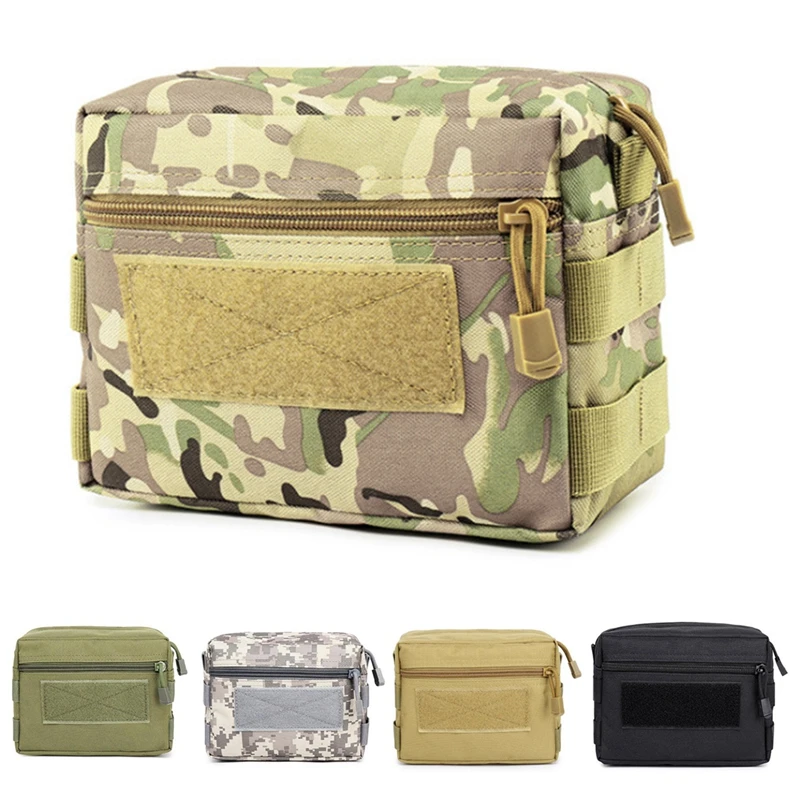 

Molle EDC Admin Pouch Waist Pack Utility Gadget Dump Drop Pouches Outdoor Organizer Hiking Camping Hunting Accessories Bags