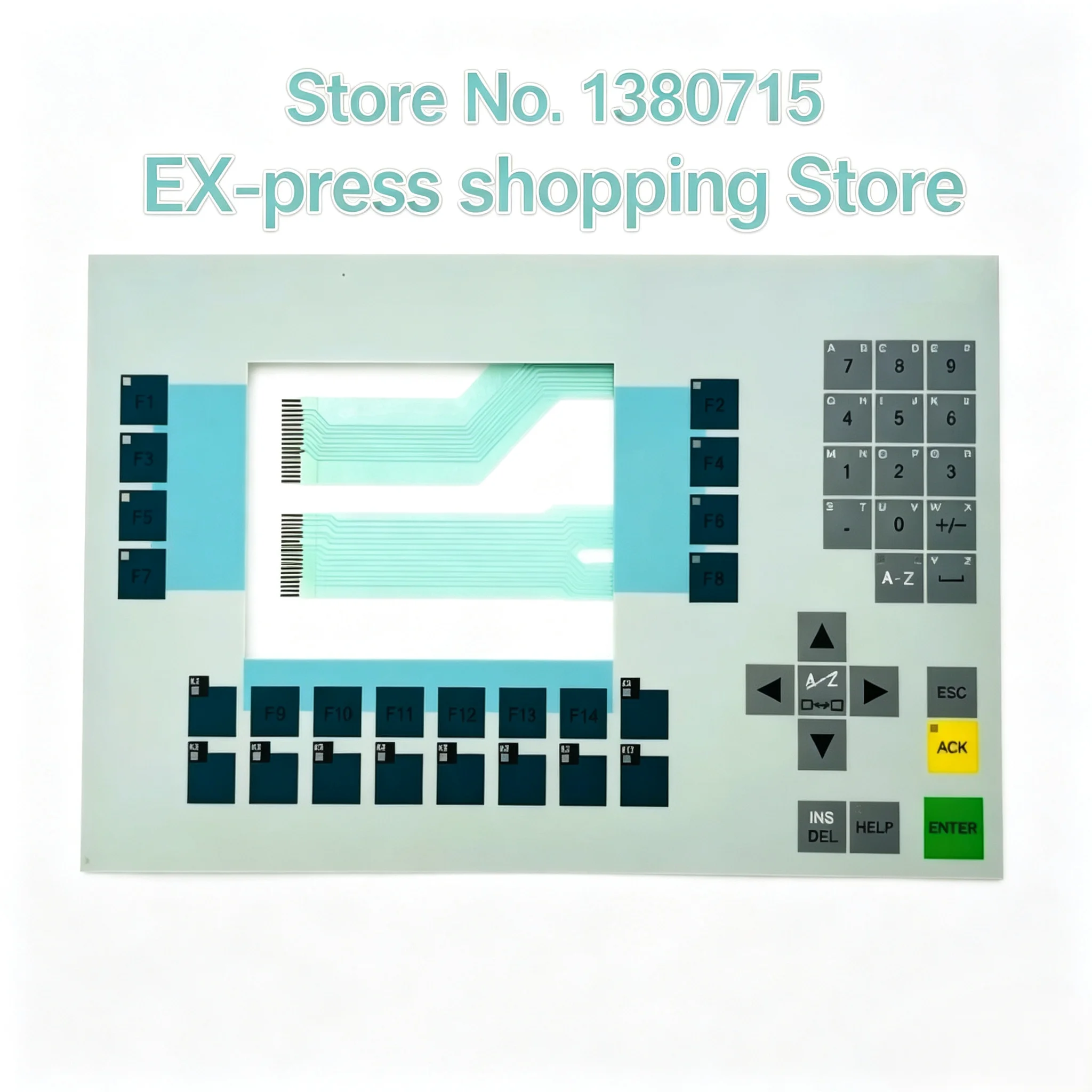 Industrial Membrane Button Keypad Film For OP27 6AV3627-1JK00-0AX0 Touch Panel Keyboard