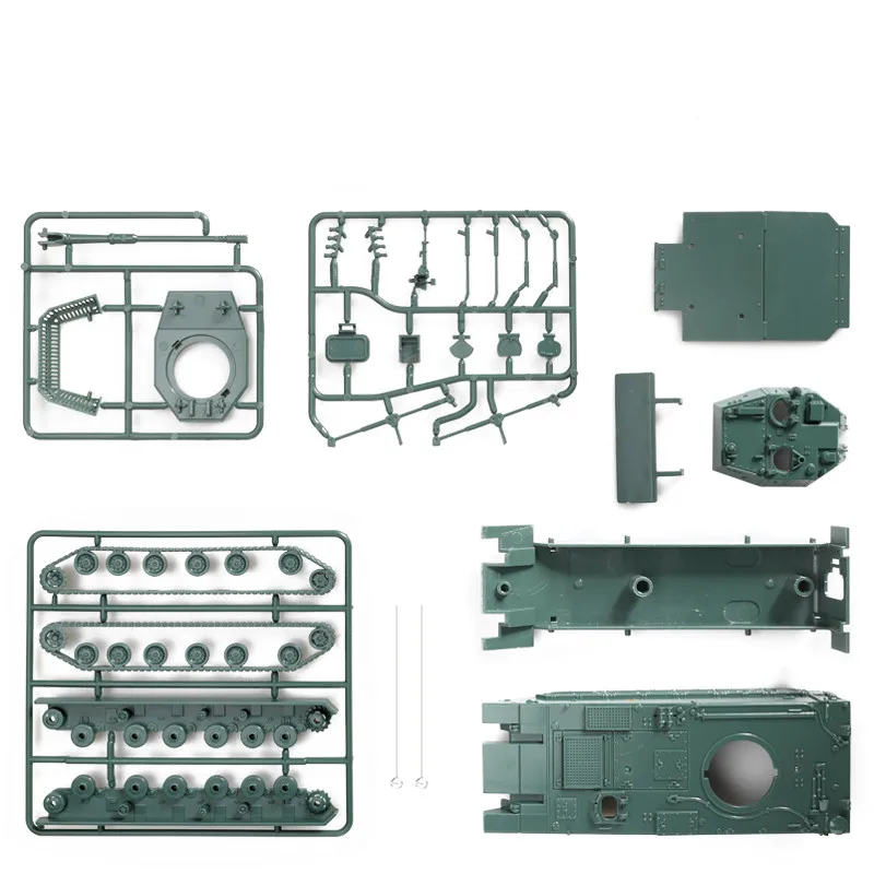 4D 1/72 China ZTD-05 Amphibious Armored Assault Vehicle ZTZ-99A Main Battle Tank Assembly Model Toy