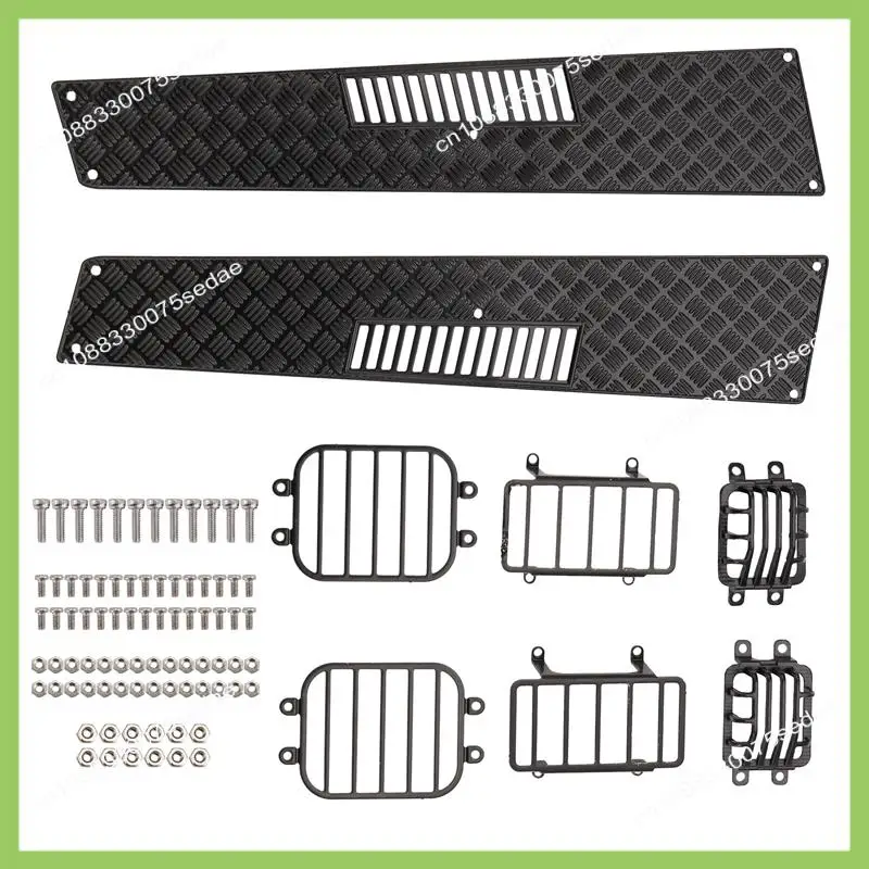 

Y19A для 1/10 моделирования альпинистского автомобиля Trx4 G500 G63 крышка бокового фонаря крышка заднего фонаря крышка фары капот двигателя защитная пластина