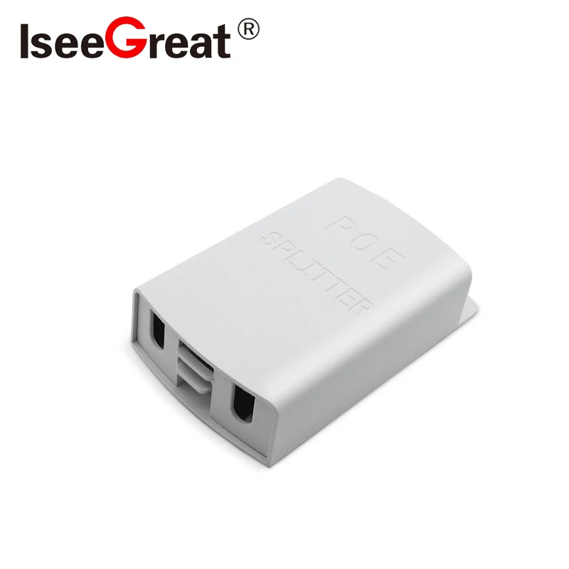 Waterproof Box Outdoor PoE Splitter Adapter 10/100Mbps Power Supply over Ethernet for IP Camera 48V Transfer 12V/1.2A /4A