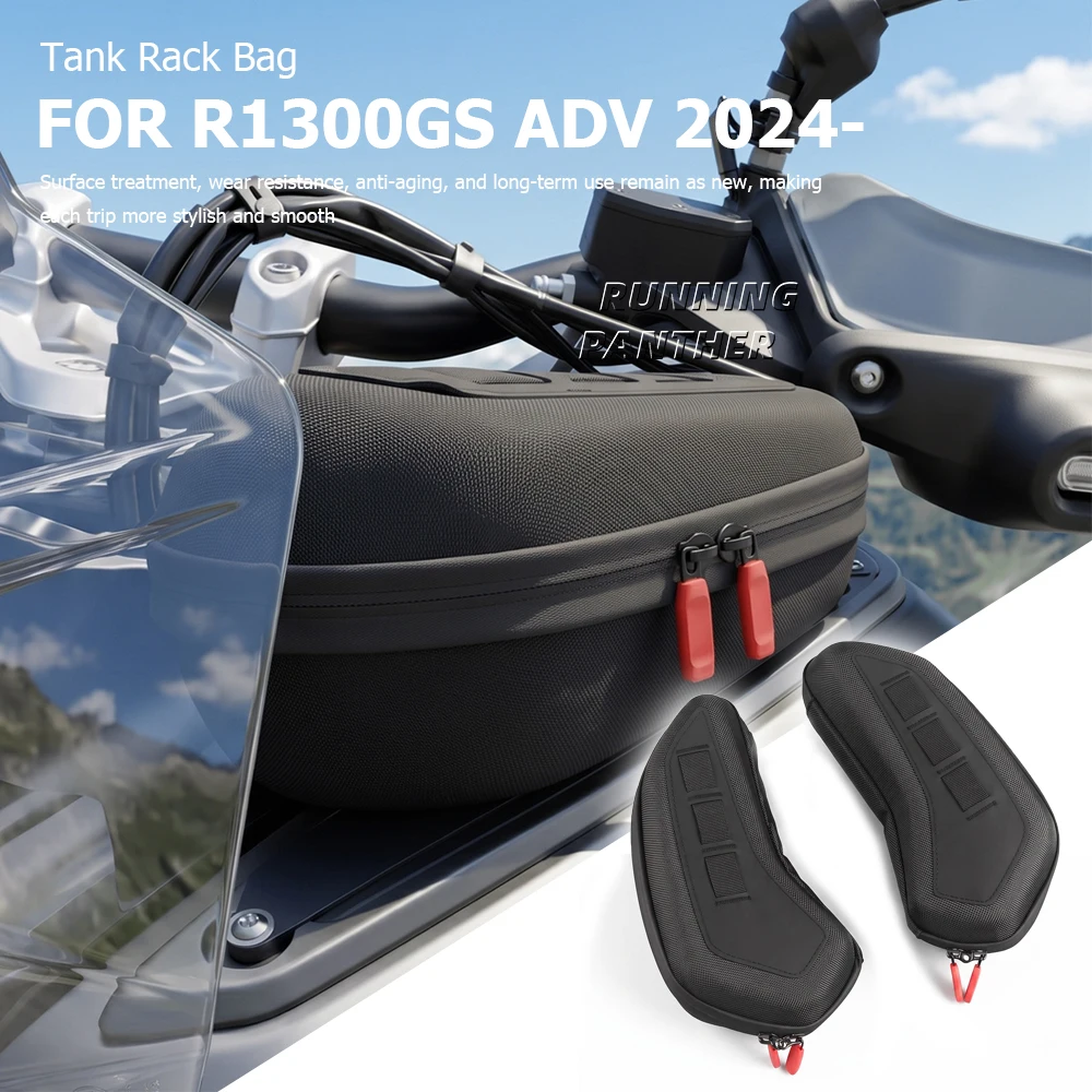New Motorcycle Fuel Tank Bags Kit R 1300 GS Adventure For BMW R1300GS ADV R1300GSA 2024 2025 2026 Tank Tray Bag Tank Shelve Bag