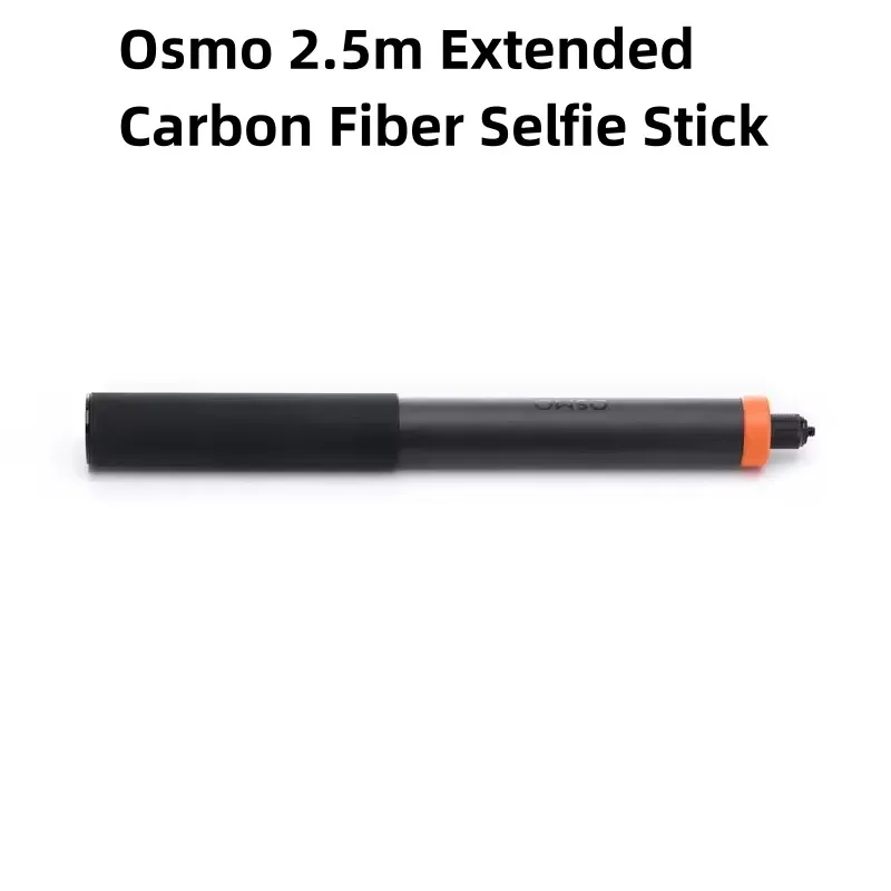 

New Osmo 2.5m Extended Carbon Fiber Selfie Stick capture unique side-tracking, drone-like 360° shots for DJI Osmo 360 Camera