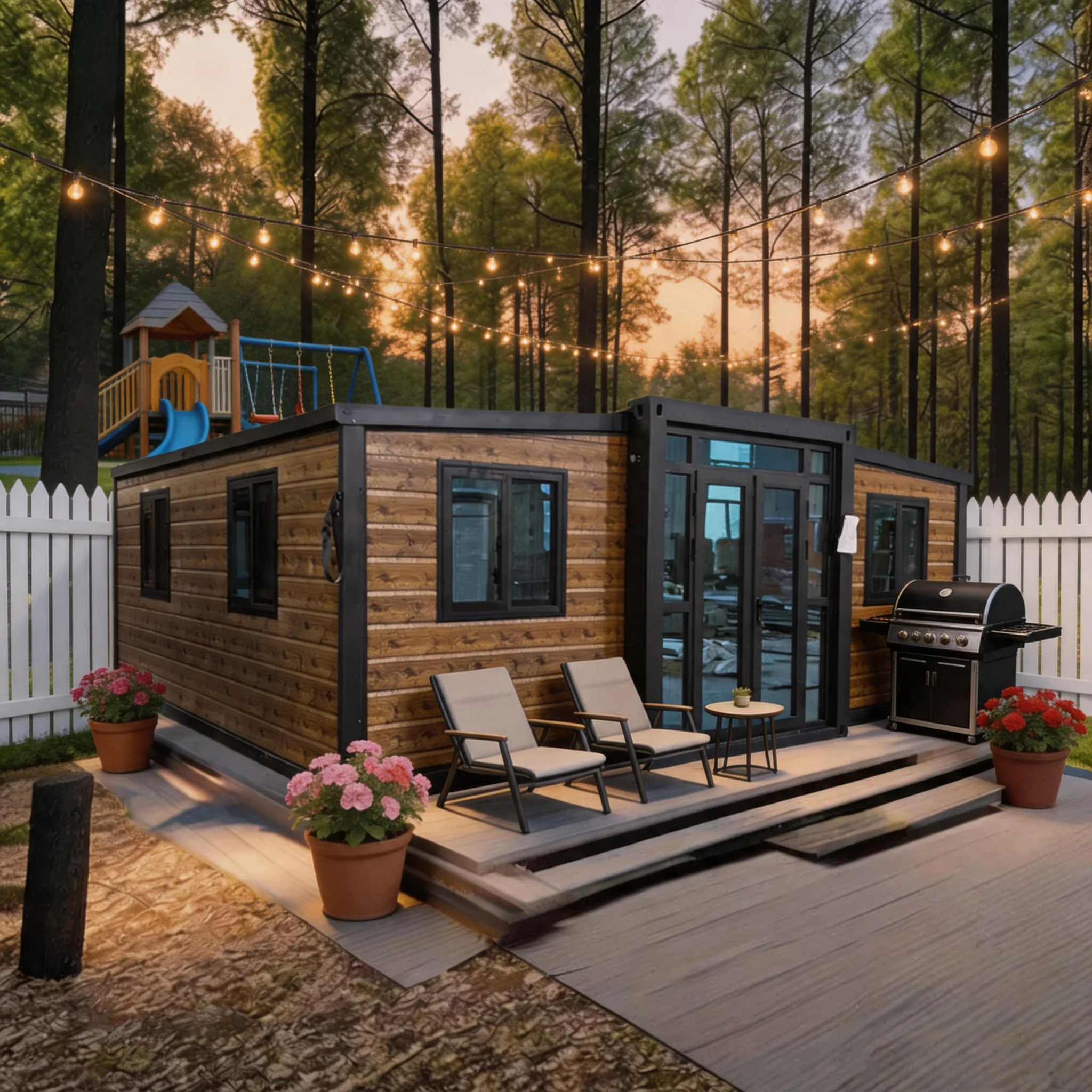 Smart Modular Portable Expandable Container House with Studio Unit for Backyard Office and Rental Income Use CE Certified