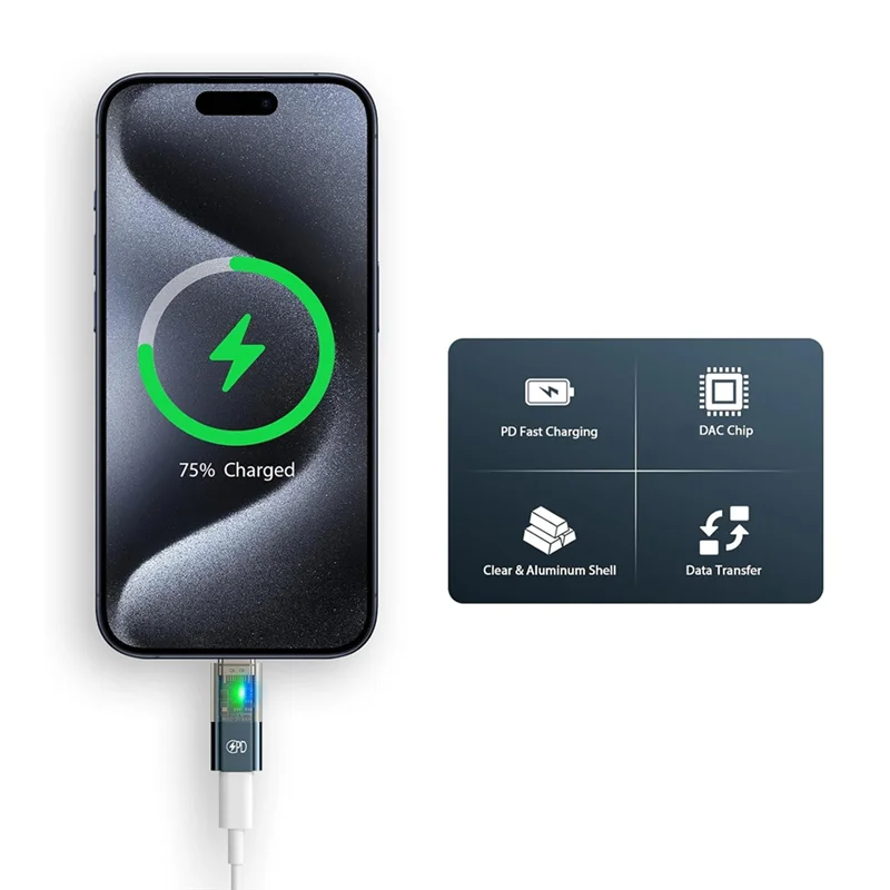 Ingenious-For Interface أنثى إلى USB-C ذكر محول نوع C إلى لواجهة موصل آيفون 15 15 Pro سهل #2