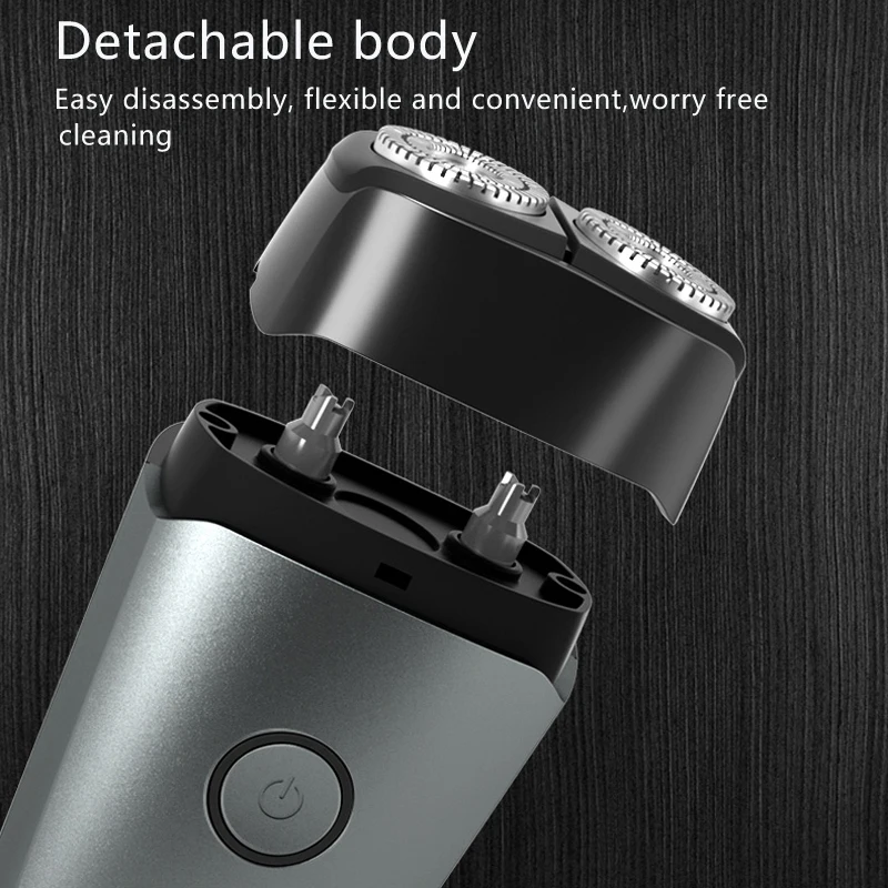 RIWA Rechargeable Shaving Machine Men's Electric Shaver Man Safety Razor Beard Trimmer Man Trimer Mini Portable Shaver RA-5102