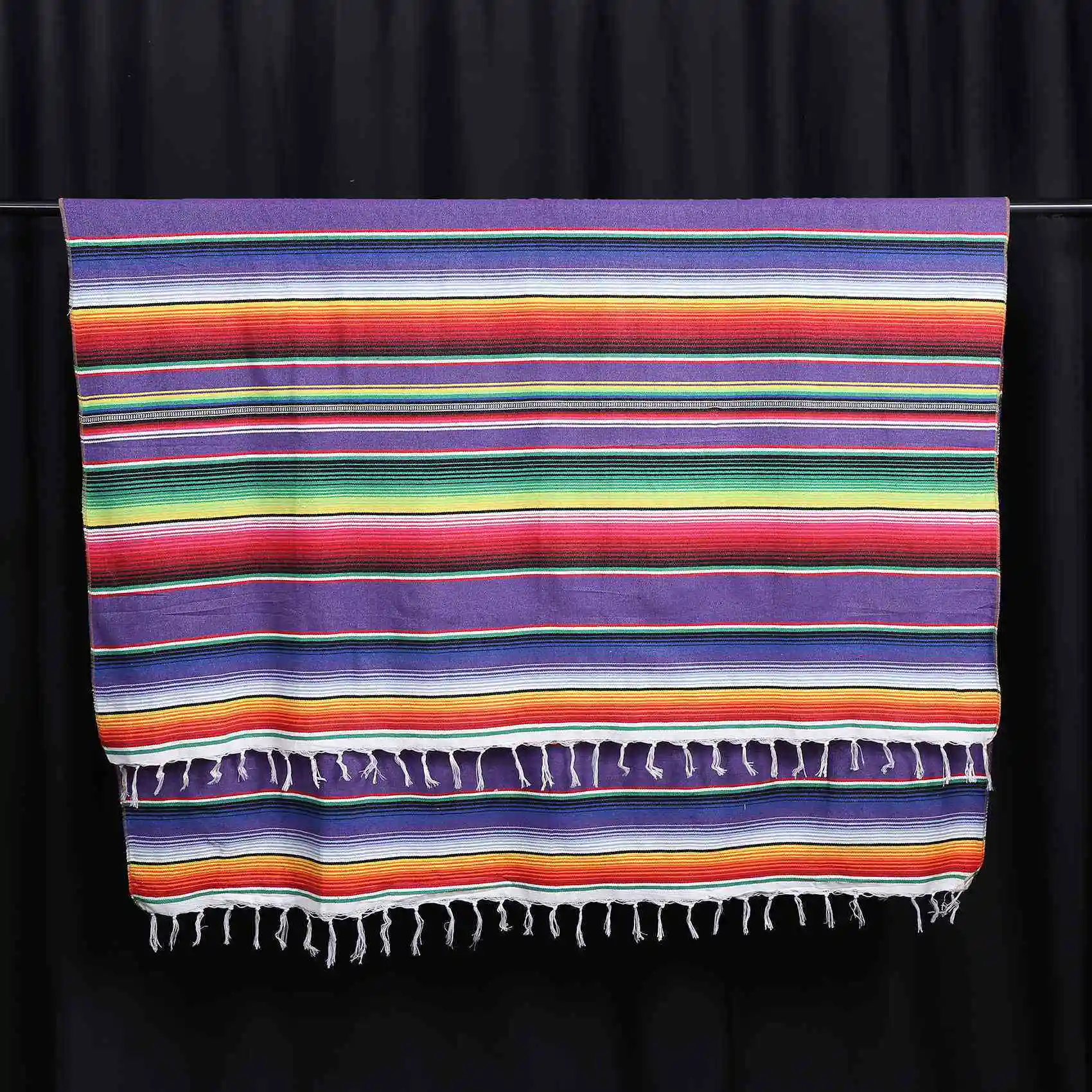 FLYY-2X Mantel Mexicano Para Decoraciones De Boda De Fiesta Mexicana, Manta Mexicana Saltillo Serape, Manta De Cama, Tapete De Mesa