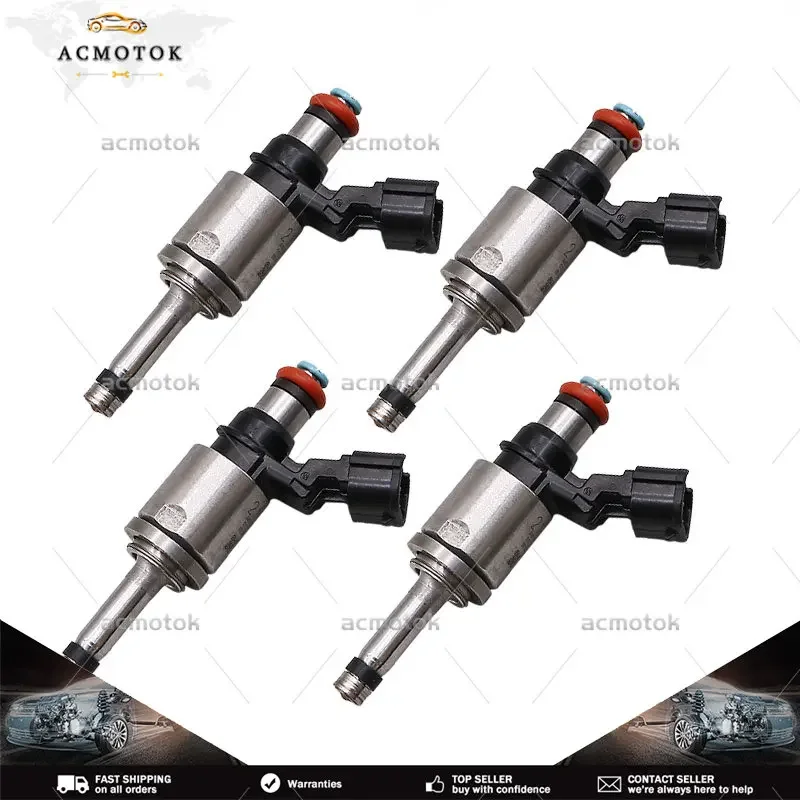 4pieces/set 16600-00Q2M For RENAULT NISSAN JUKE QASHQAI HRA2DDT 1.2DIG Fuel Injectors