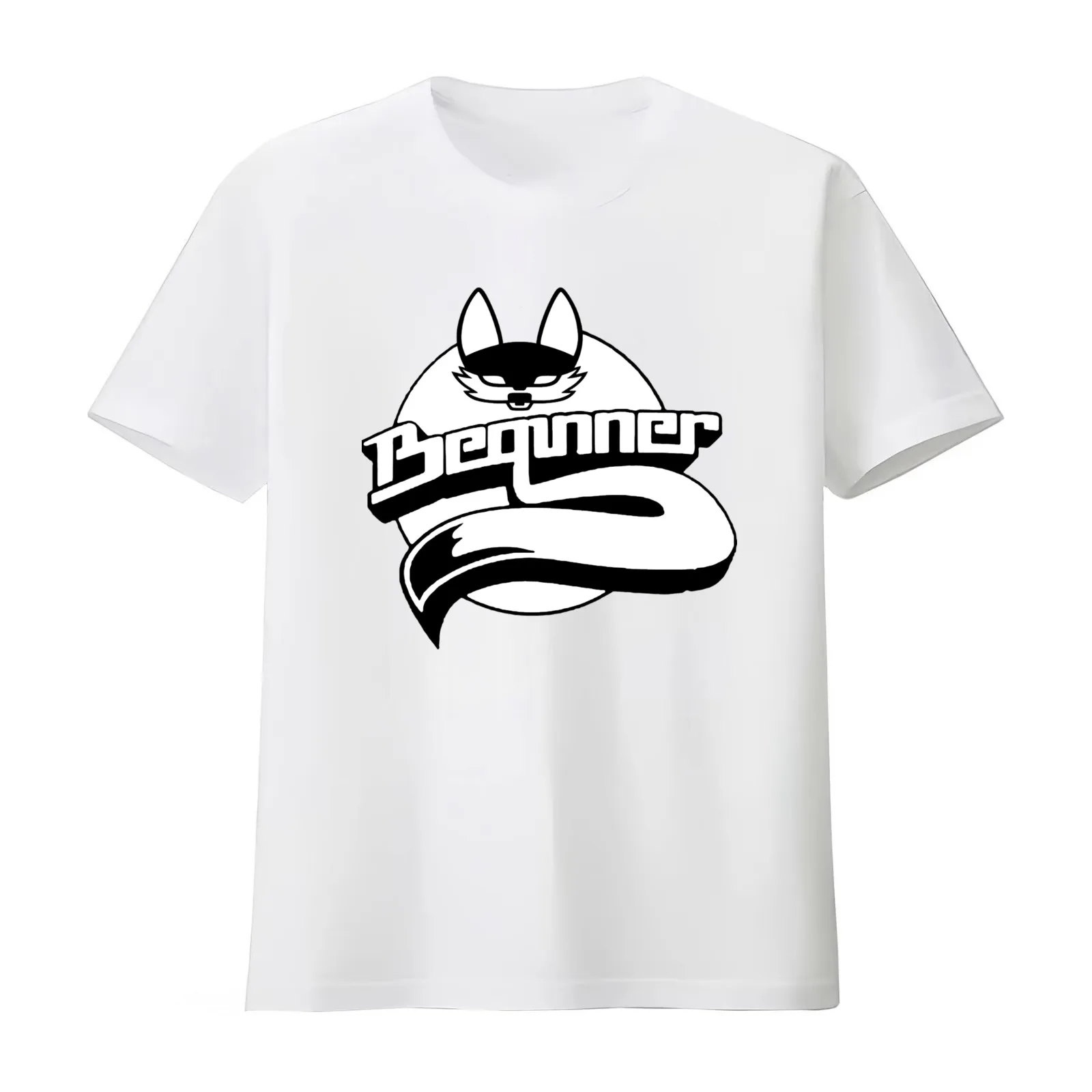 Absolute Beginner T-Shirt Summer Casual Cotton Tee Oversized Streetwear Tops Vintage Graphic Print Loose Fit Short Sleeve