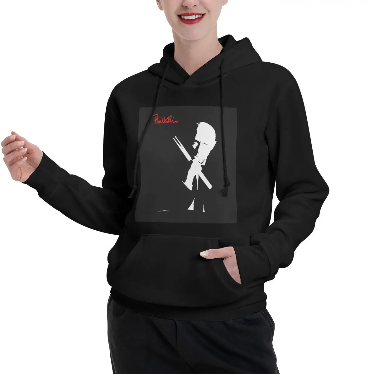 

Phil Collins толстовки для пар, мужские и женские повседневные пуловеры, модная одежда с длинными рукавами, осень-зима