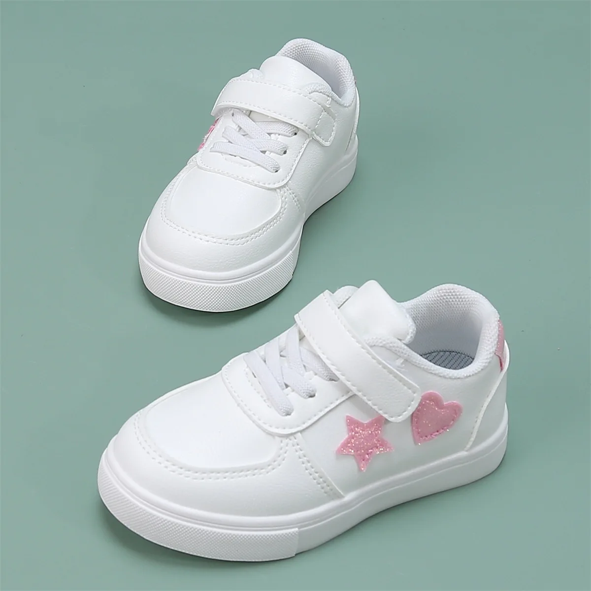 2024 Spring Fashion New Star Love Cute Girls Casual Sneakers