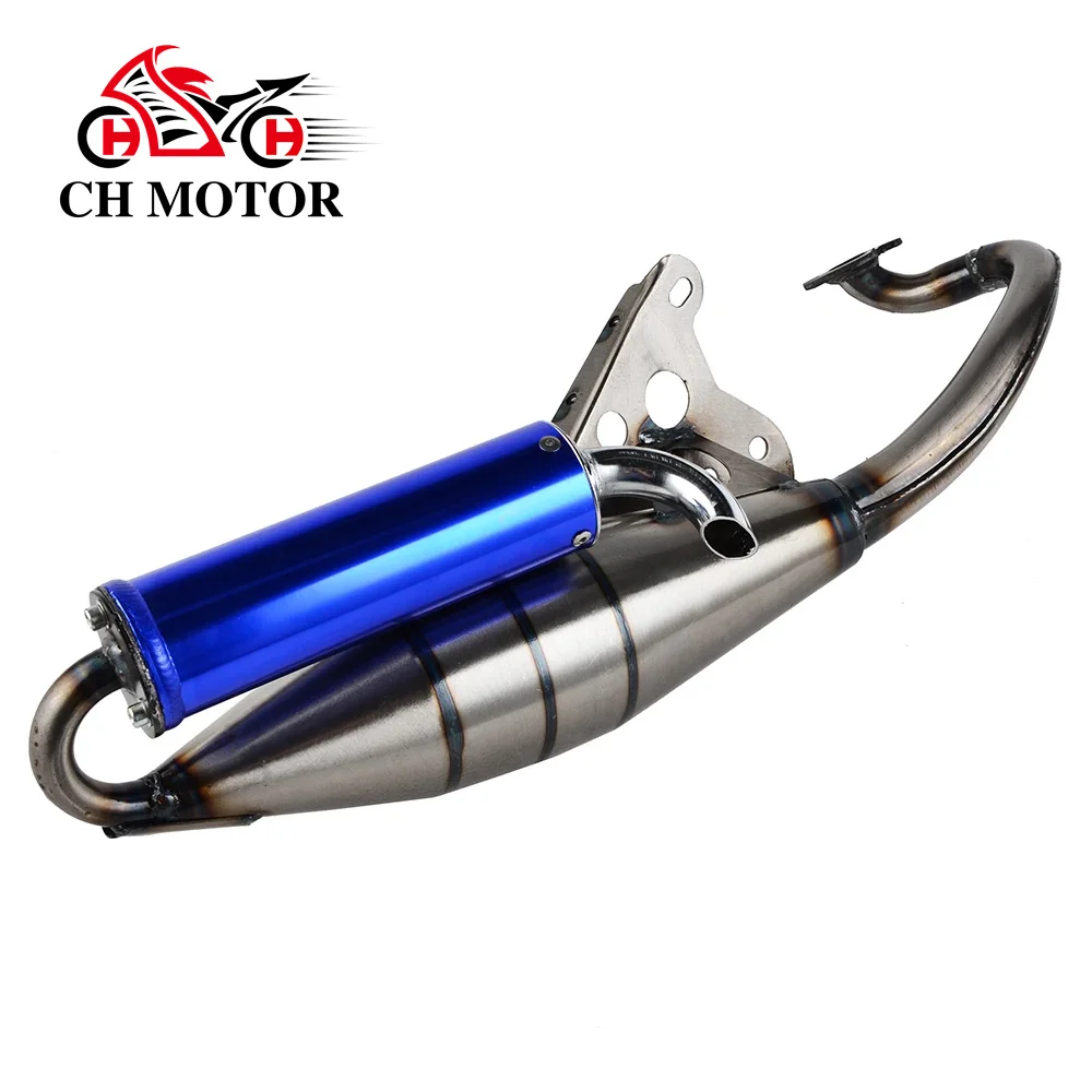 

Motorcycle Exhaust System Scooter Moped Muffler For Yamaha JOG Breeze Minarelli Moped Jog 50cc 2-Stroke Scooters Exhaust Pipe